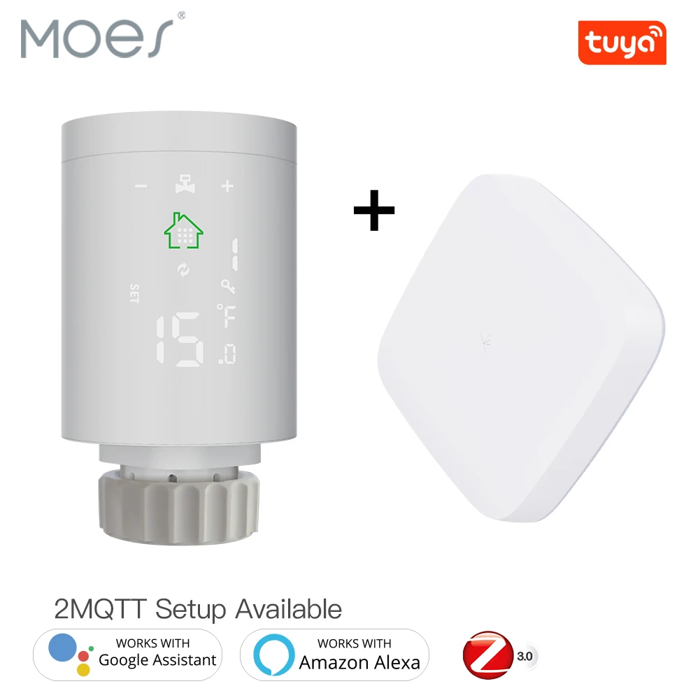 Tuya Zigbee3.0 Smart Radiator Actuator Programmable Thermostatic ...