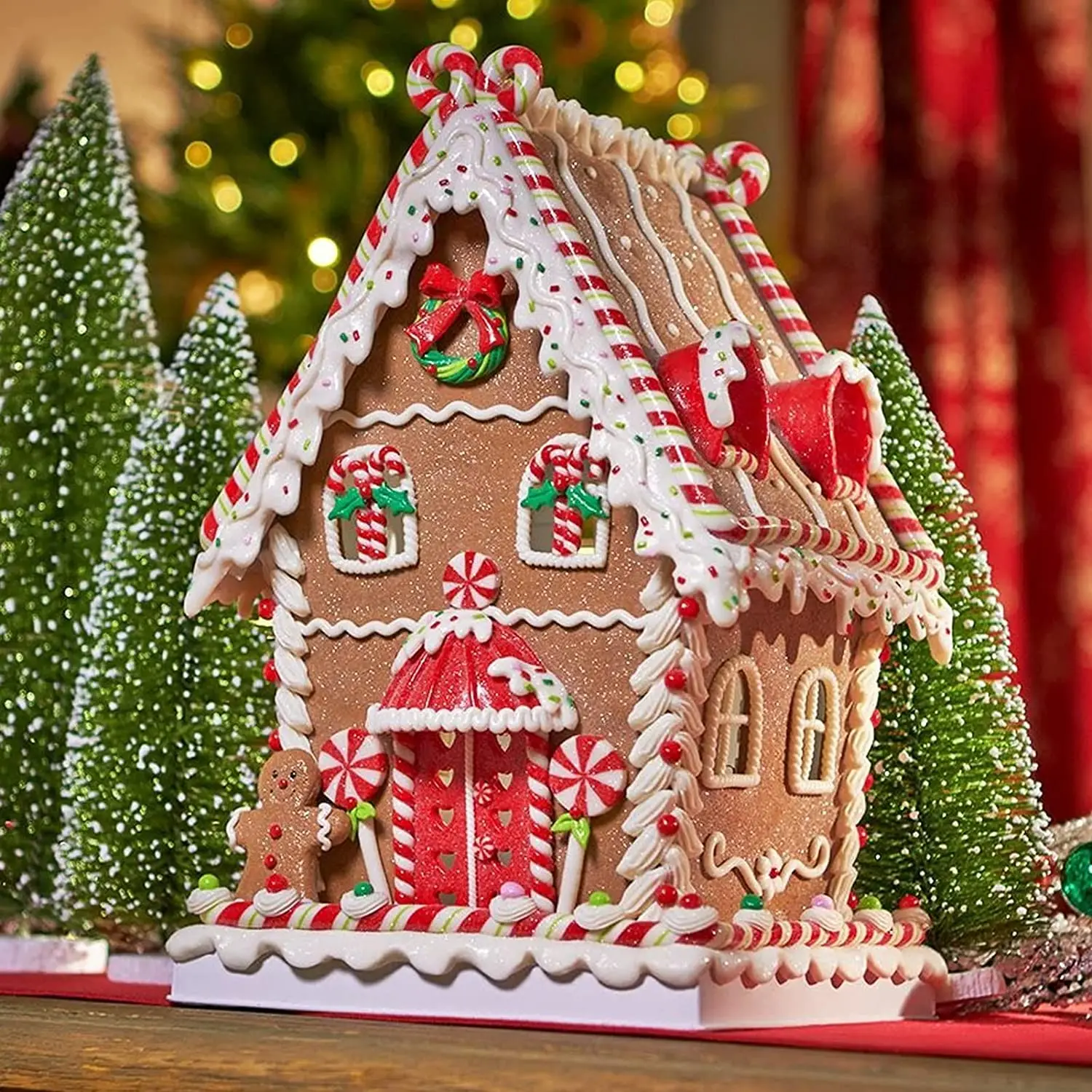 Fazendo uma Gingerbread house - uma casinha de doces