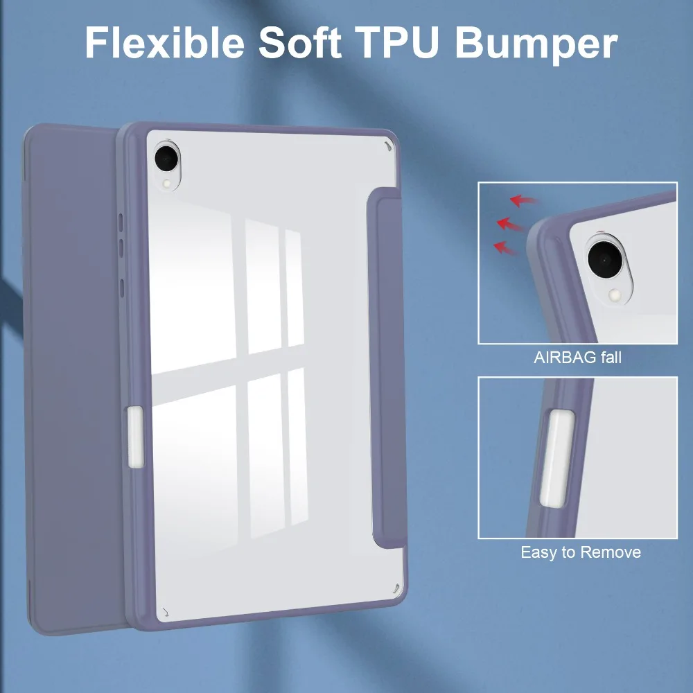 Magnetic Smart Tablet Cover with Pencil Holder