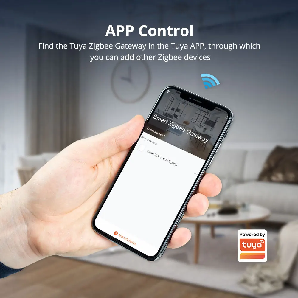 Smart Gateway Zemismart Tuya Zigbee Gateway Zigbee Wired Hub with Antenna Network Cable Port Smart Device Smart Life App Control