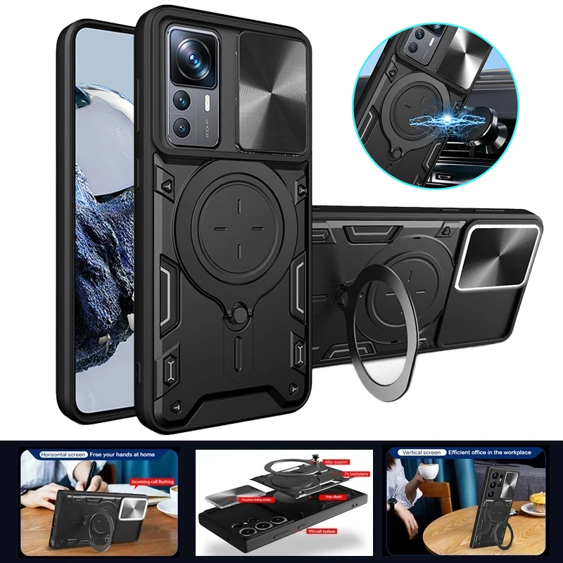 Tivenfezk per Xiaomi Poco X5 PRO 5G/Redmi Note 12 PRO 5G Astronauta Nascosto Cavalletto Custodia,Donne Uomini Ragazze Sottile Morbido Placcatura Astronauta Pieghevole Supporto TPU Flessibile Cover