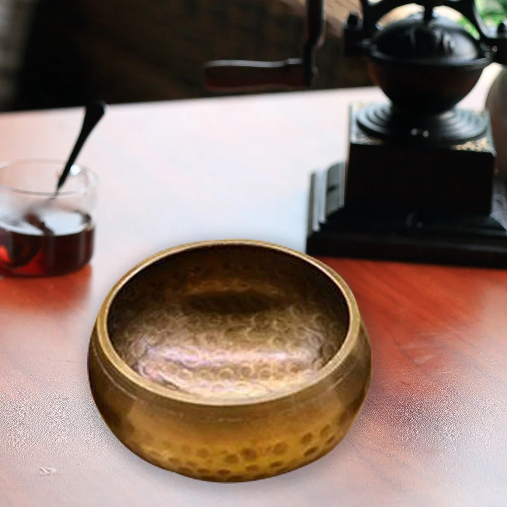 Tibetan Sanskrit Singing Bowl Yoga Meditation Chanting Bowl Qing Buddha Nepal Chanting Home Decoration Crafts 4