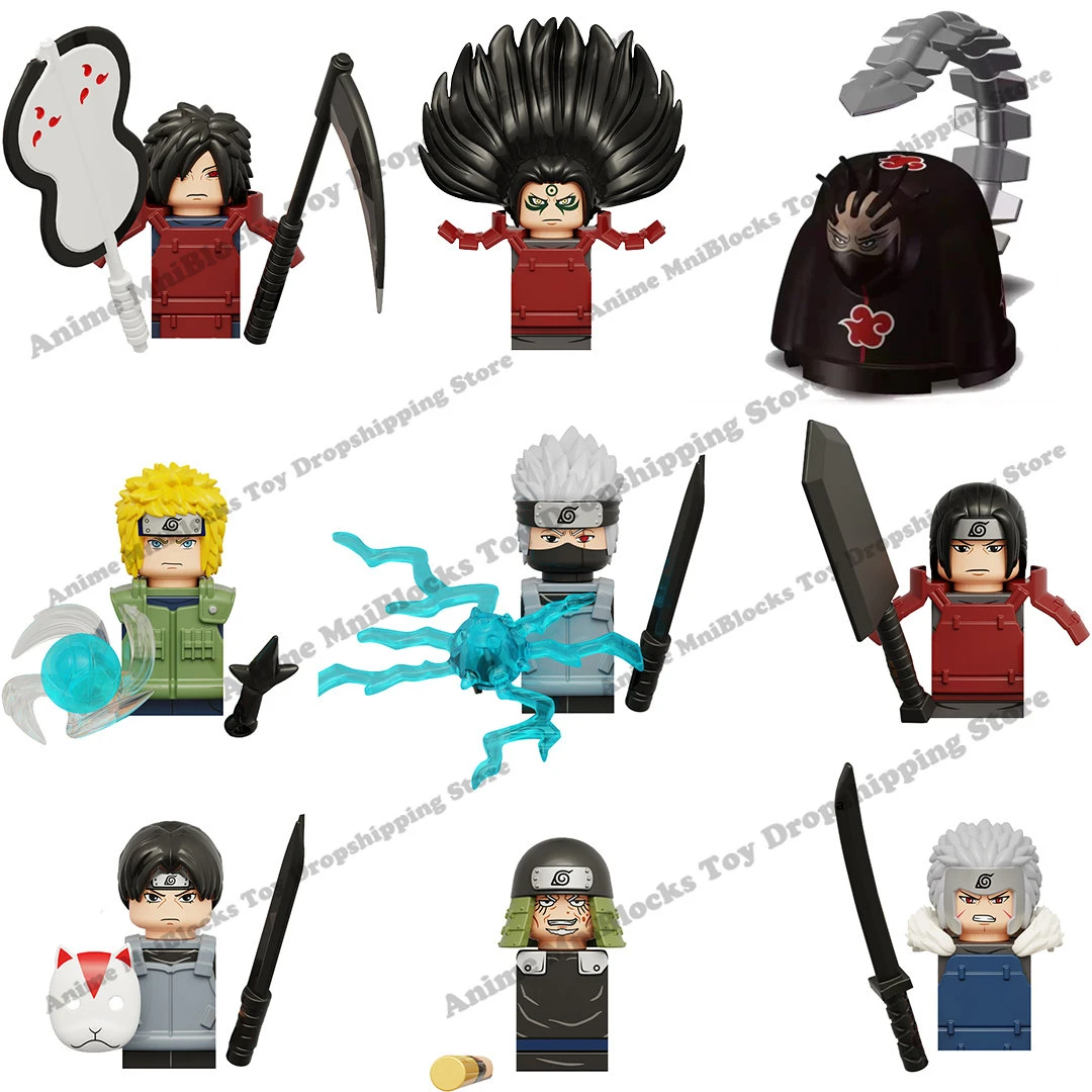 Naruto Anime Building Block Naruto Mini Action Figures Naruto
