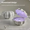 Shell Light Audio Wireless Small Bluetooth Mini Speaker Desktop High Sound Quality Subwoofer Creative Portable Romantic Lighting 5
