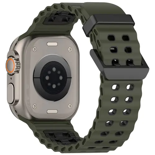 Ocean Strap For Apple Watch Band Ultra 3/2 49mm Series 11 10 46mm Sports Bracelet Wristband iWatch 9 8 7 6 5 SE 45mm 44mm Correa - Image 7