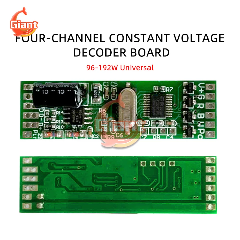 Четырехканальный контроллер декодера постоянного тока Φ 2A 92W DMX512