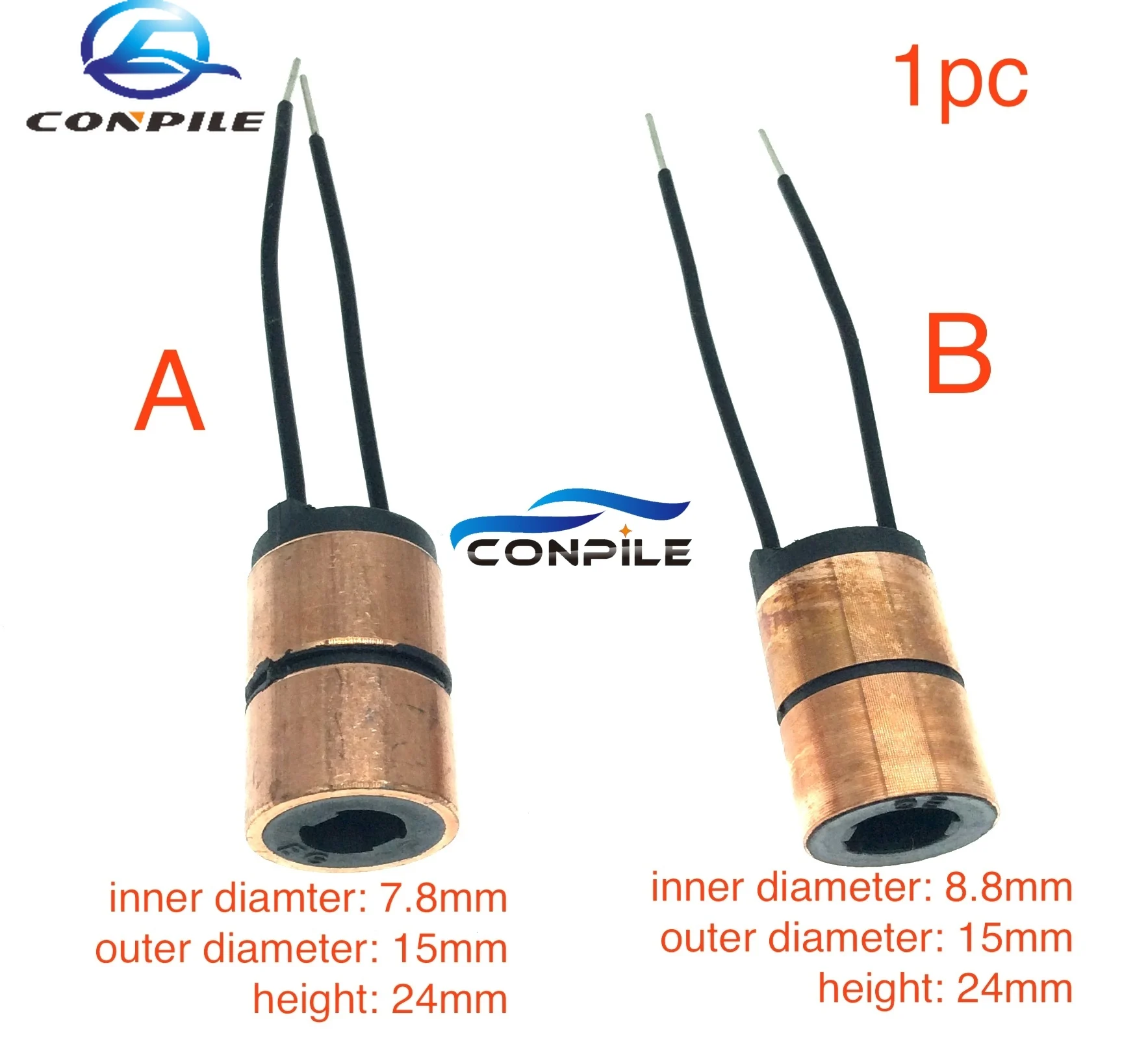 1pc for Cummins 153 double bridge automobile large hole small hole generator slip ring copper head alternator slip ring