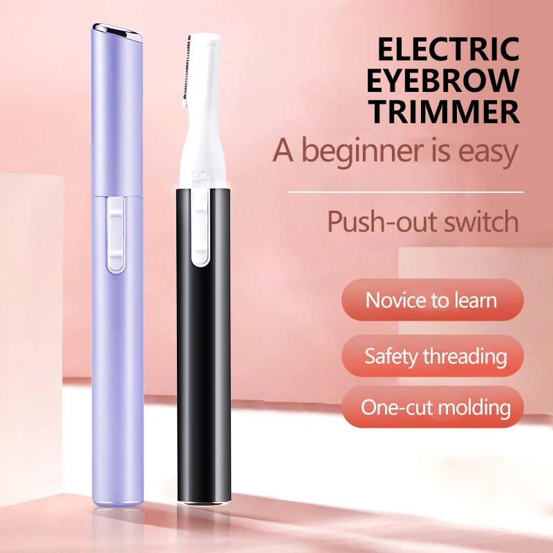 Eyebrow trimmer electric multifunction washable ladies mens eyebrow trimmer razor do not hurt skin baby