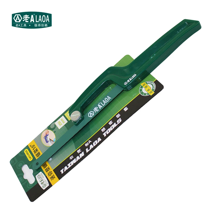 LAOA Mini Hacksaw Portable Wonder Saw Metal Cutting Tool for 10" Household Steel Saw