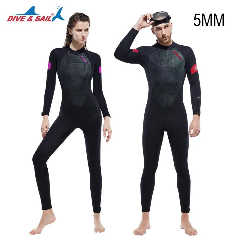 

Неопреновый водонепроницаемый гидрокостюм для подводной охоты и дайвинга, 5 мм