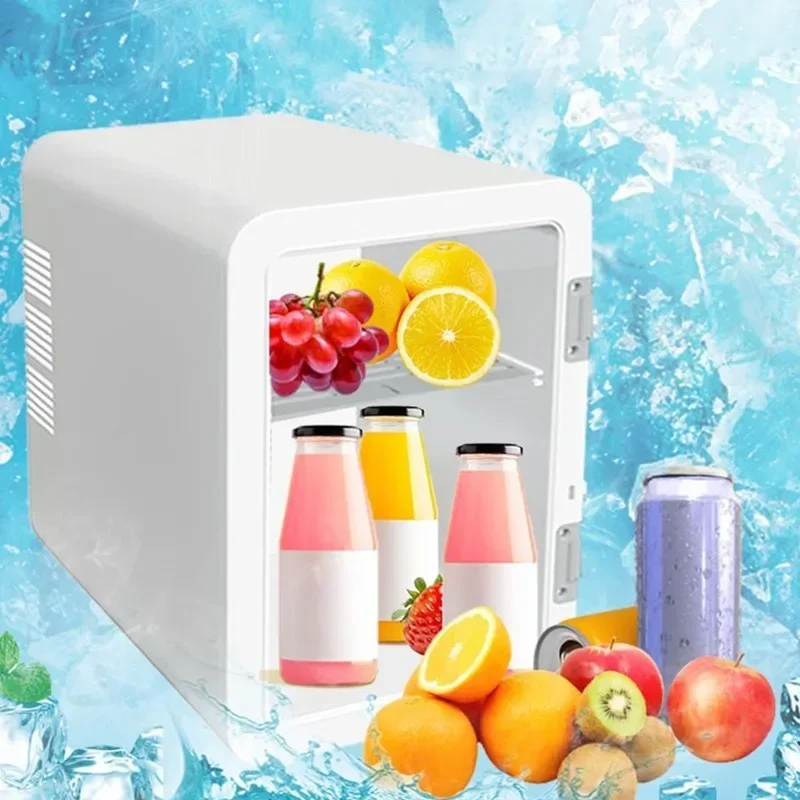 Mini refrigerator 6L semiconductor light sound low energy USB beverage beauty cosmetic mask car refrigerator