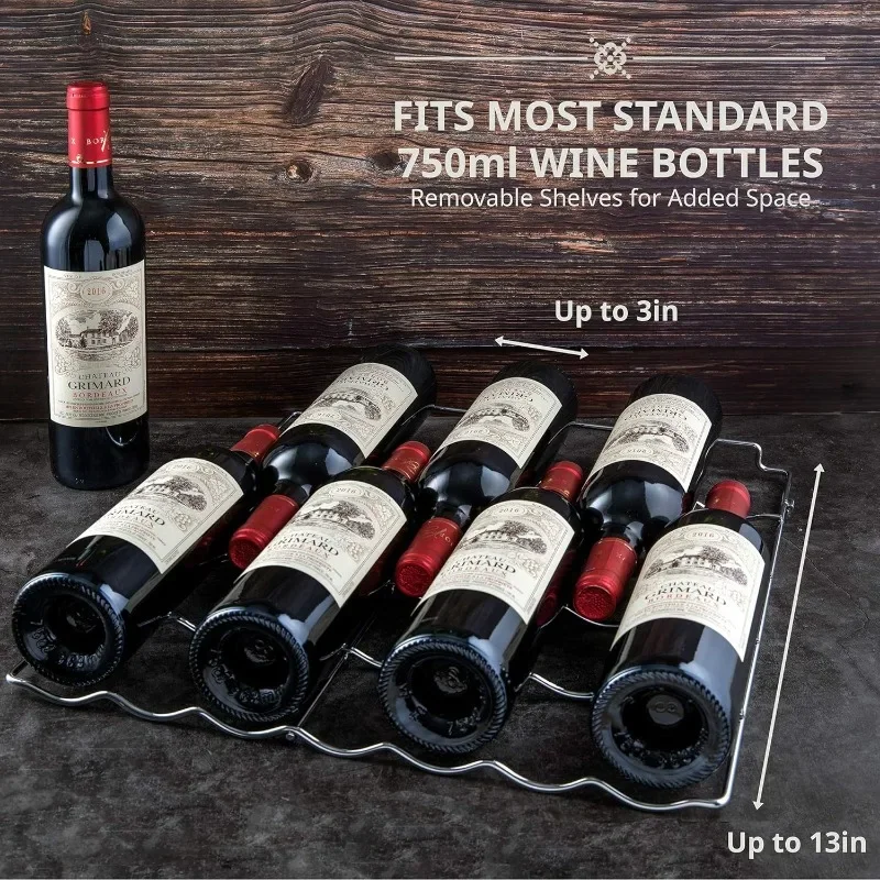 Ivation 51 Bottle Compressor Wine Cooler Refrigerator w/Lock Large Freestanding Wine Cellar For Red, White