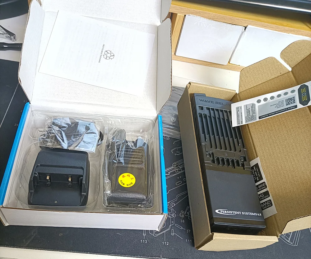 FCS-TACTIACL MPU5 Seal AD Hoc Network Radio Dummy Model DIY