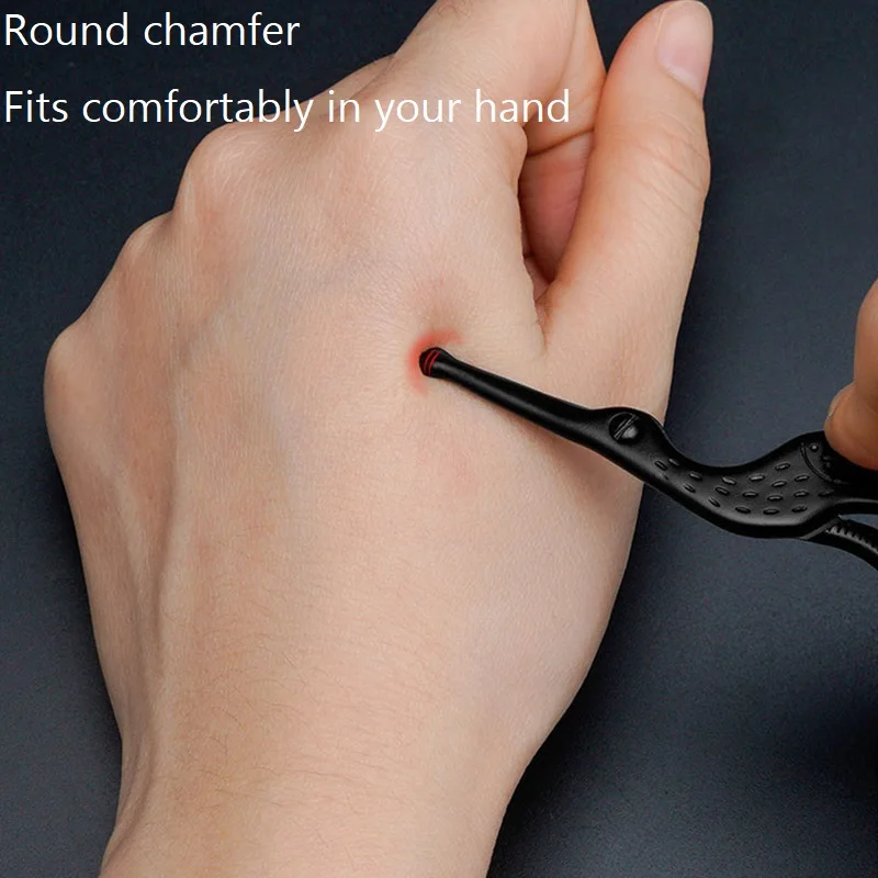 Round Tip Nose Scissors Nose Hair Scissors Nose Hair Cutting Man Facial Hair Scissors BMJ02 5