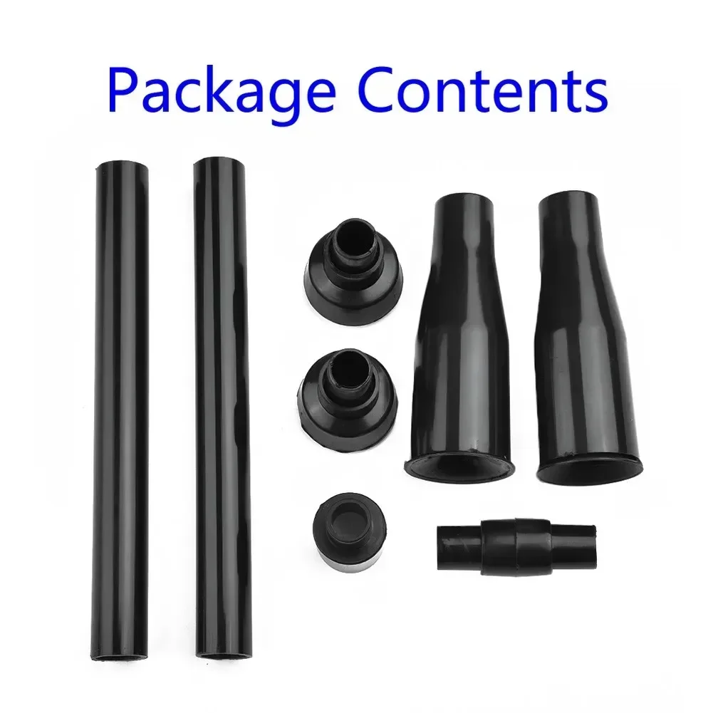 8 PCS Plastic Fountain Nozzles, Extension Tubes, Adapters, Fit Garden Water Pumps, fountain nozzles