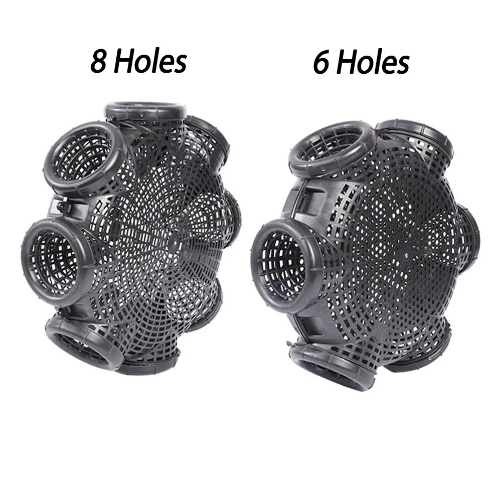 Fishing Traps Crayfish Catcher Crab Traps 6/8 Holes Fishing Cage for Crab Crayfish Shrimp Smelt Eels