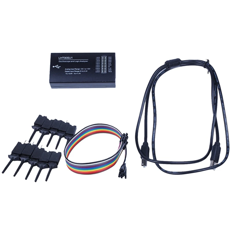 LHT00SU1 I2C SPI CAN Uart analizzatore logico dell'oscilloscopio virtuale generatore di segnale multifunzionale completo LHT00SU1 I2C SPI CAN Uart analizzatore logico dell'oscilloscopio virtuale generatore di segnale multifunzionale completo