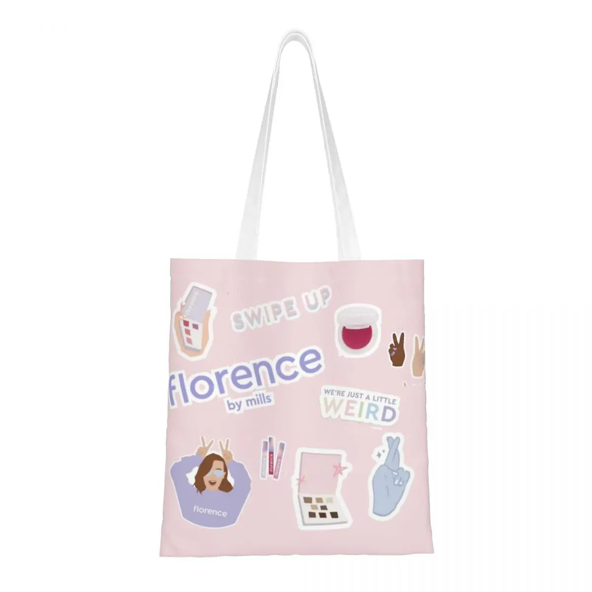 Donna Uomo Firenze By Mills Beauty Tool Tote Bags Borsa Per La Spesa In Tela Per Borse Da Studente