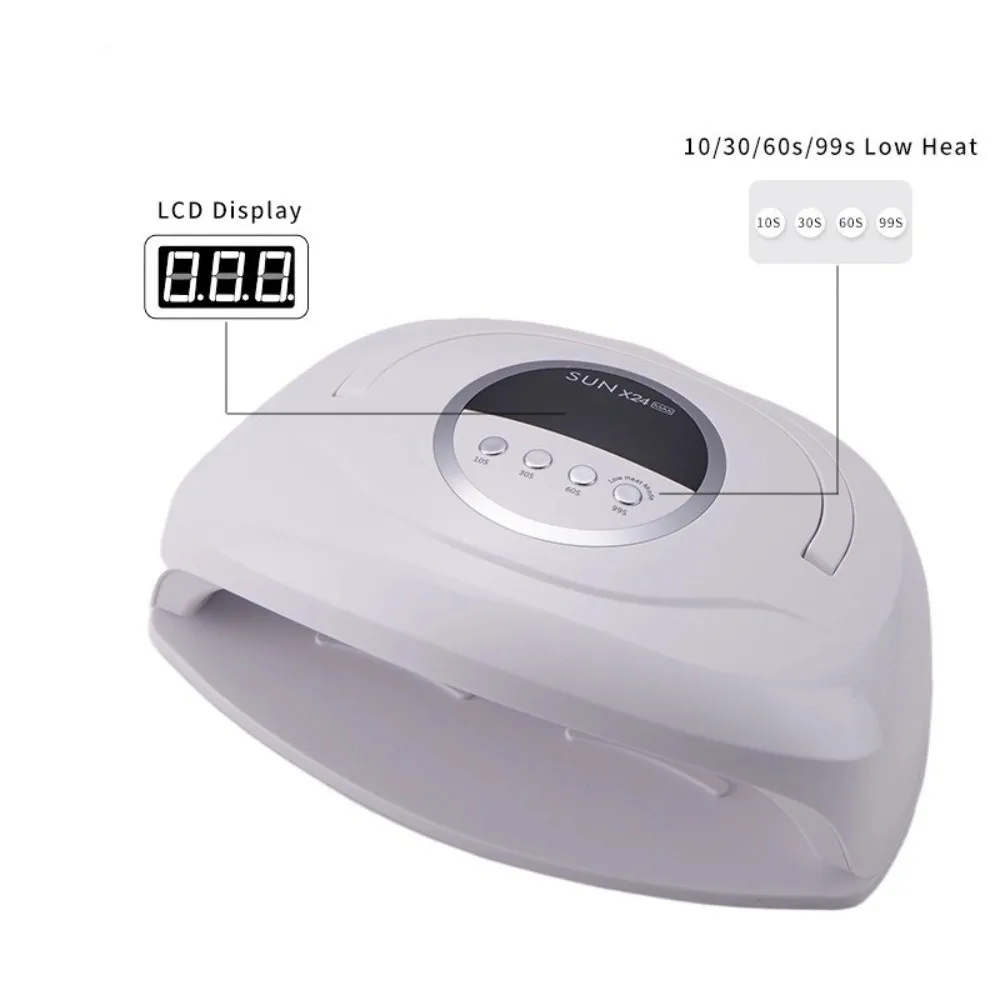 강력한 380W 84LEDS LED 네일 램프 자동 센서 매니큐어 장비 네일 건조기 4단계 타이머 UV 네일 램프