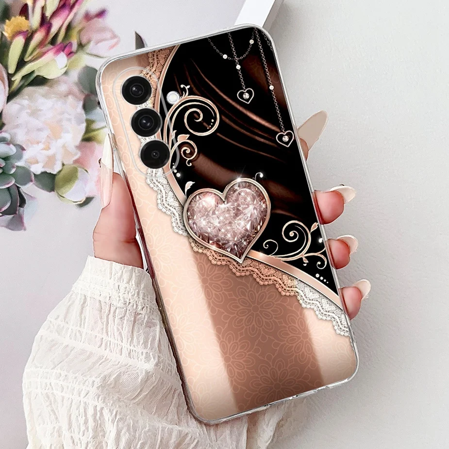 Fashionable Painted Soft Silicone Case – Stylish Protective Cover