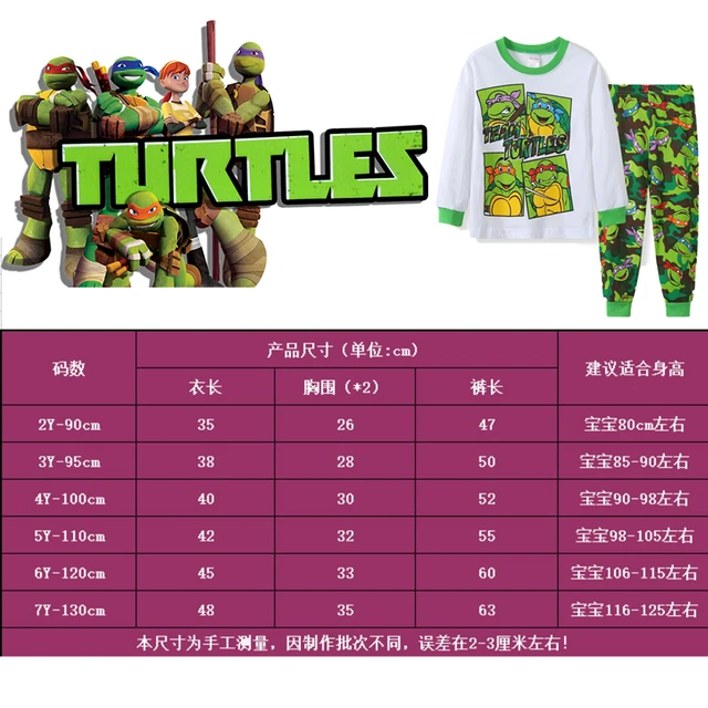 Teenage Mutant Ninja Turtles Clothes  Teenage Mutant Ninja Turtle Pajamas  - Kids - Aliexpress