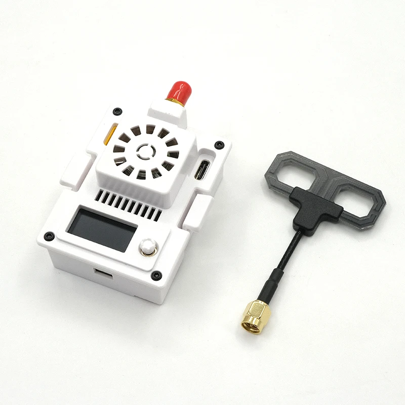 Installation du module ELRS Micro TX sur un drone FPV, avec câblage et fixation, amplificateur de signal longue portée