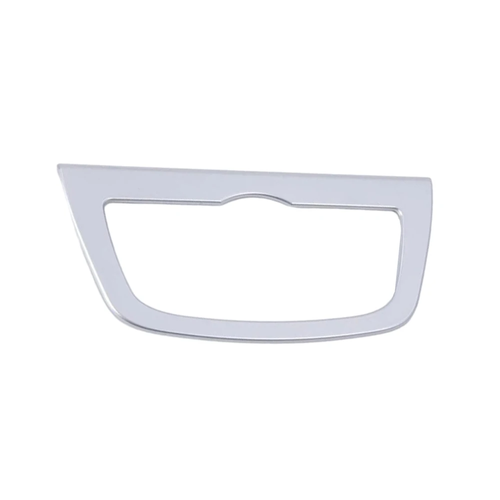 

Durable Switch Sticker Trim Sticker 1 Pc ABS Decorative Silver Wear-resistant Auto Parts Headlight Switch Sticker