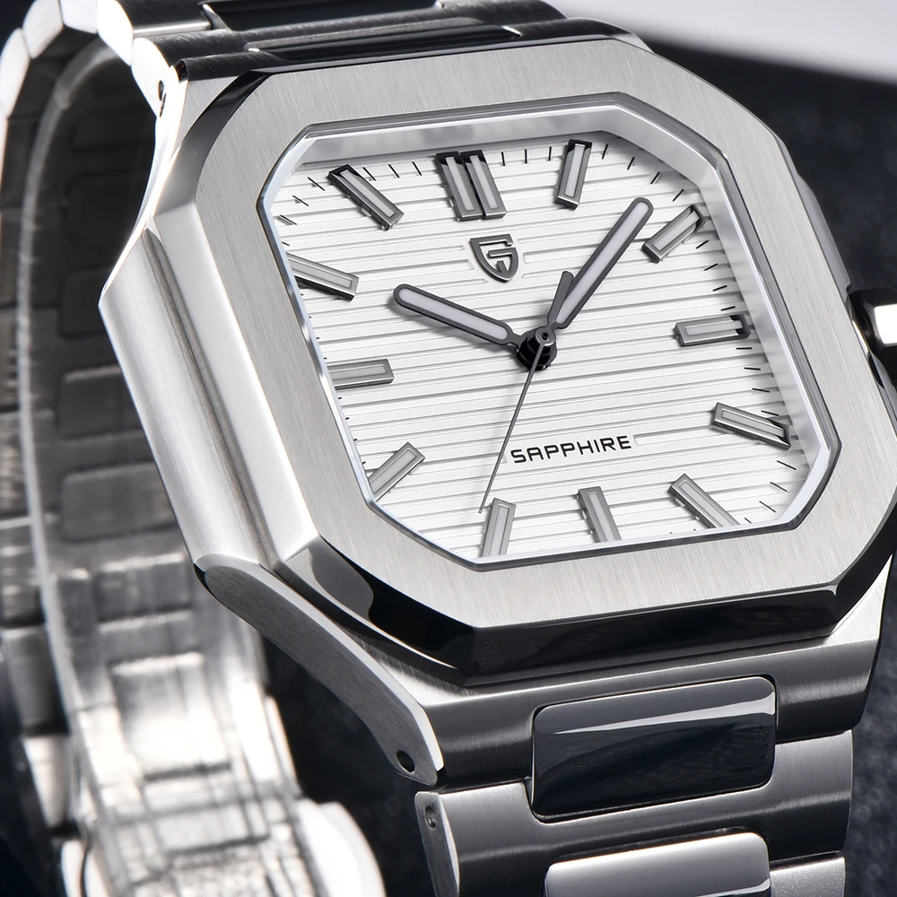 Pagani Design Montre À Quartz Pour Homme Mouvement Japonais Saphir