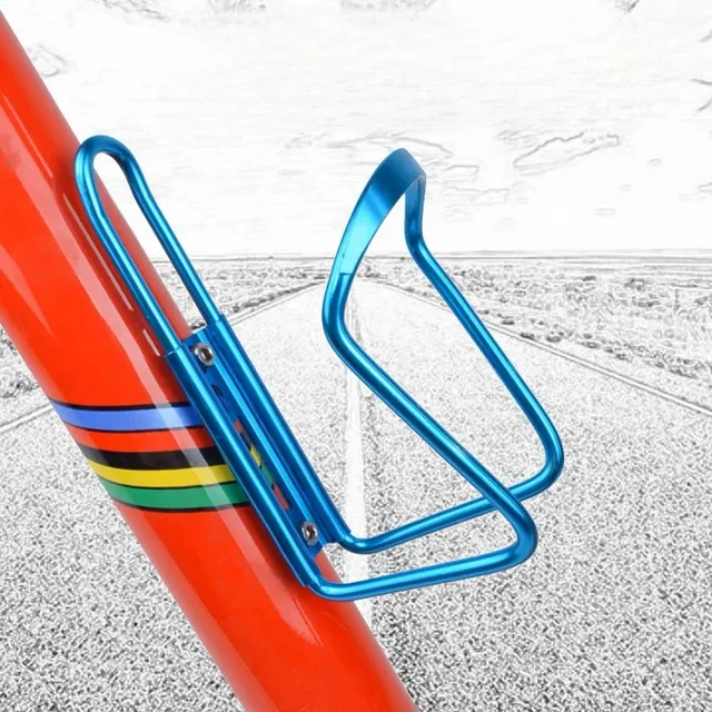 1PC Aluminum Alloy Bicycle Water Bottle Rack Lightweight Universal Mountain Bike Water Bottle Holder Bicycle Cycling Accessories 3