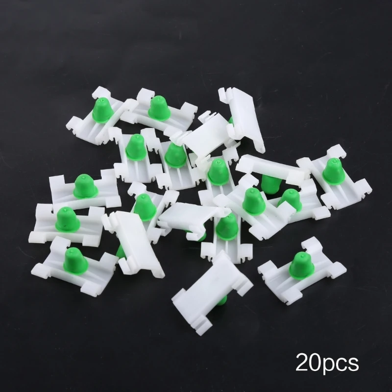 

20Pcs Exterior Door Side for Fender Body Fastener Moulding Trim Clips For