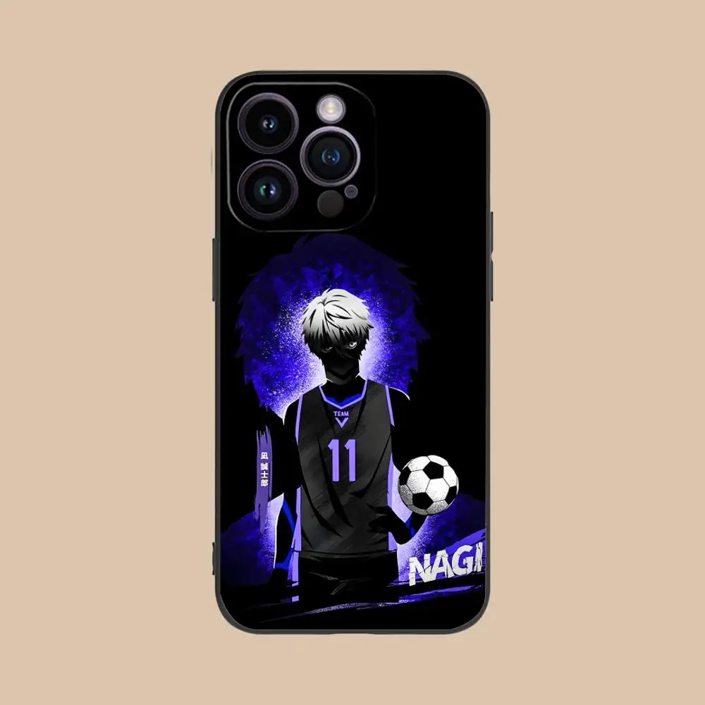 Vibrant Blue Lock Nagi Seishiro Phone Case - Colorful & Stylish Protective Cover