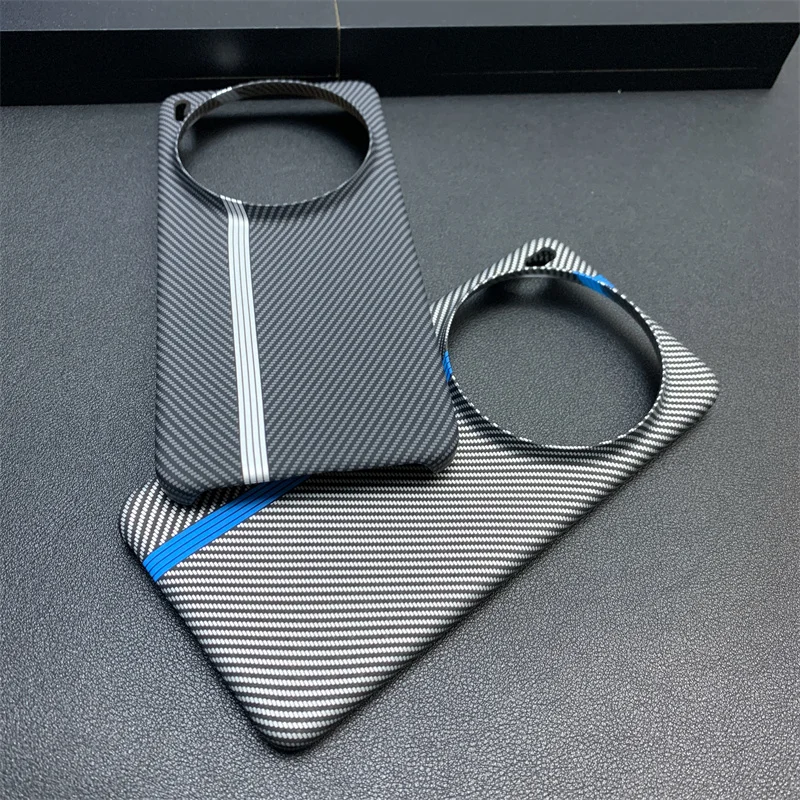 Ultra Thin Matte Carbon Fibre Stripe Shockproof Phone Case