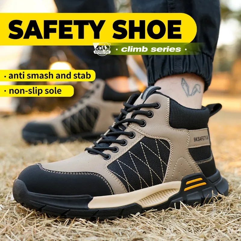 Stahlkappenschuhe Für Herren Damen Leichte Sicherheitsschuhe Mit Stahlkappe Für Herren & Damen – Arbeitsstiefel, Turnschuh-Optik, UK-Größen Boots Steel