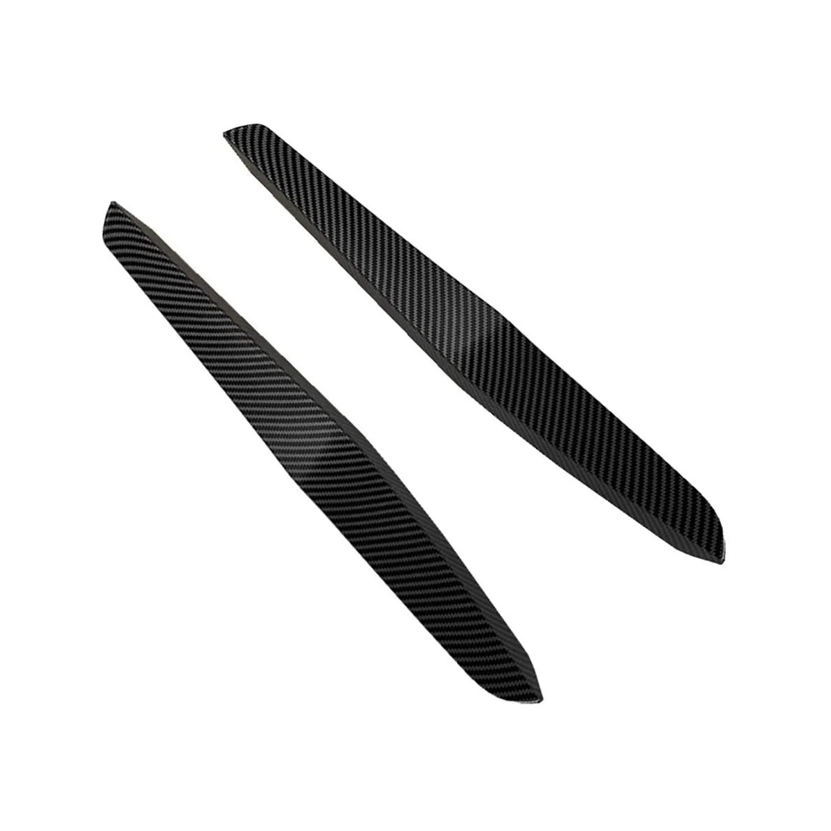 

Front Bumper Trim Front Bumper Side Wind Blade Front Bumper Spoiler Auto for Honda Civic Type-R 2019-2021
