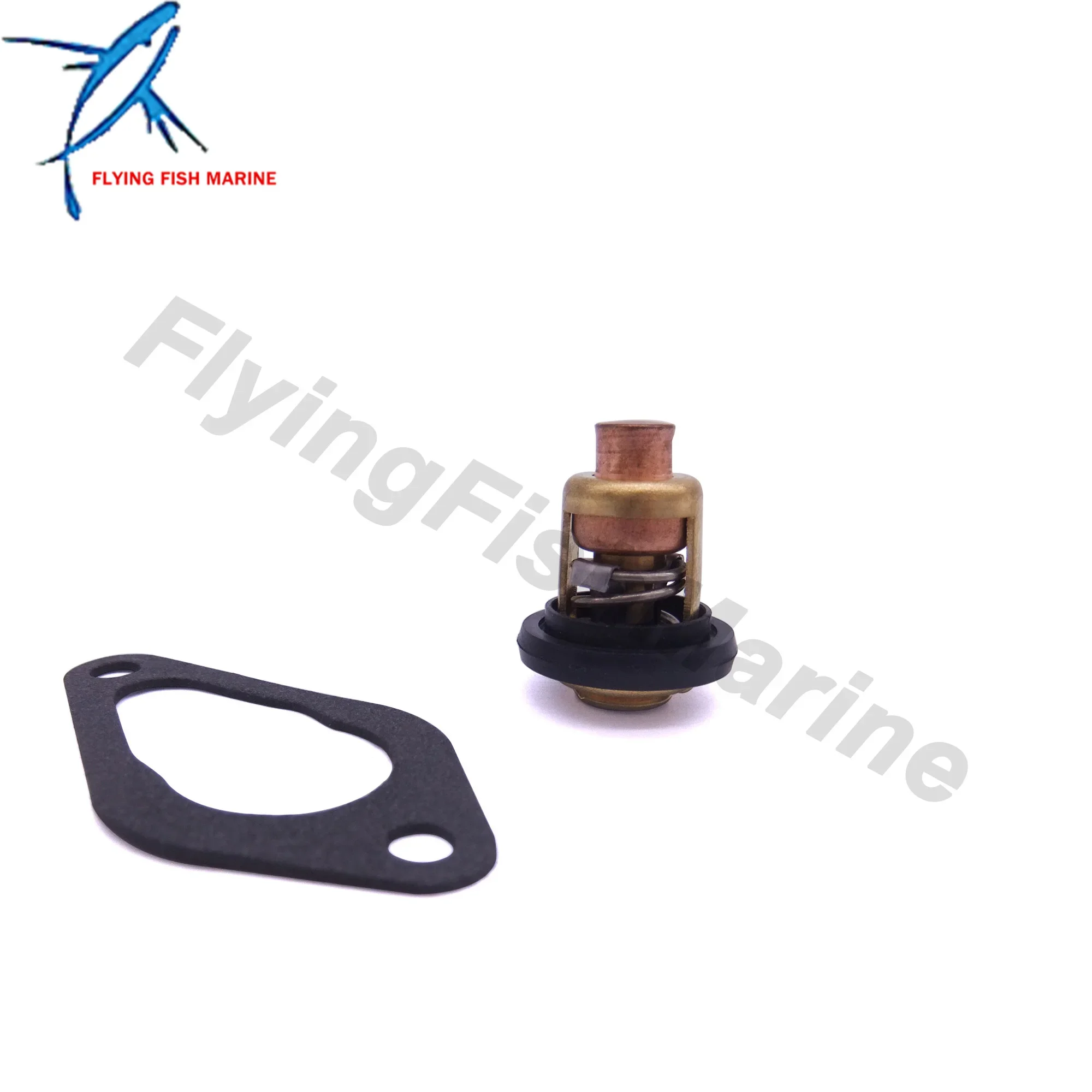 Boat Motor Parts Outboard Engine 855676002 8M0119207 Thermostat & 27-853702005 Gasket for Mercury Marine Boat Motor 8HP 15HP 20HP 25HP 35HP Sier