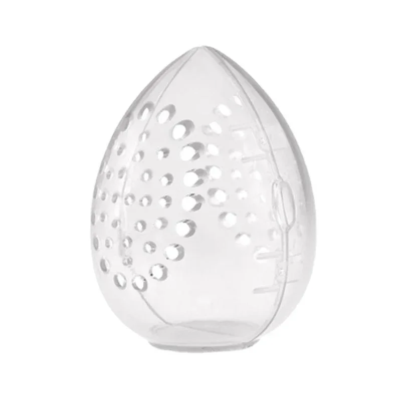 1PC Cosmetic Egg Storage Box Beauty Sponge Stand Storage Case Makeup Blender Puff Holder Empty Cosmetic Transparent Puffs Box 5