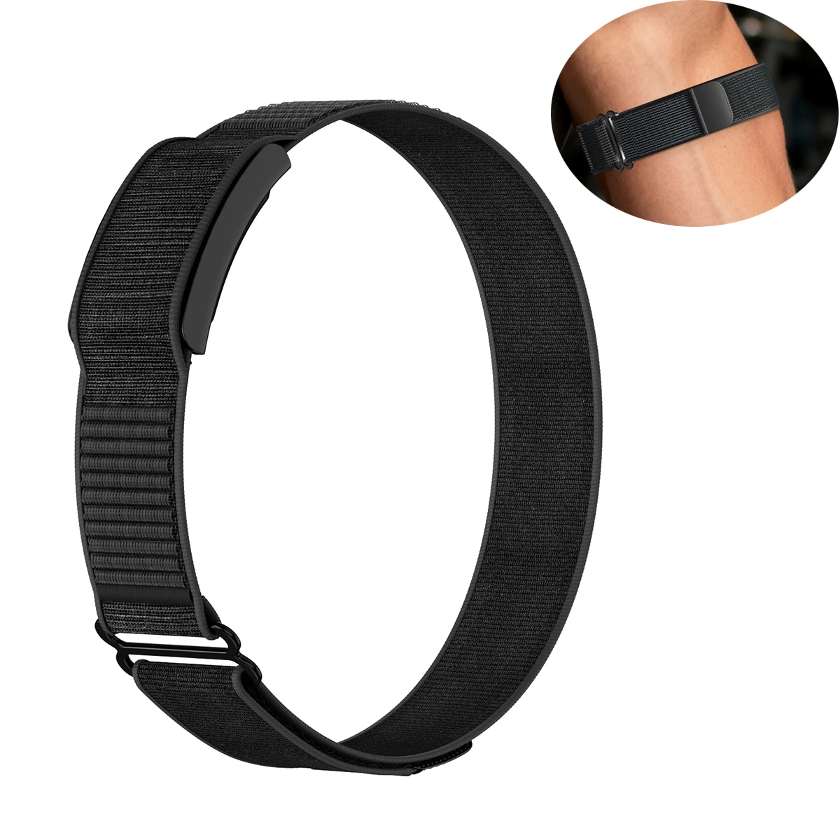 Adjustable Breathable Nylon Fitness Tracker Armbands - Replacement Strap