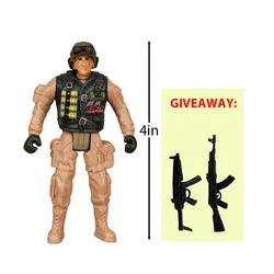 Elite Force Action Figure Toy - Military Soldier with Accessories for Children (Type 20)