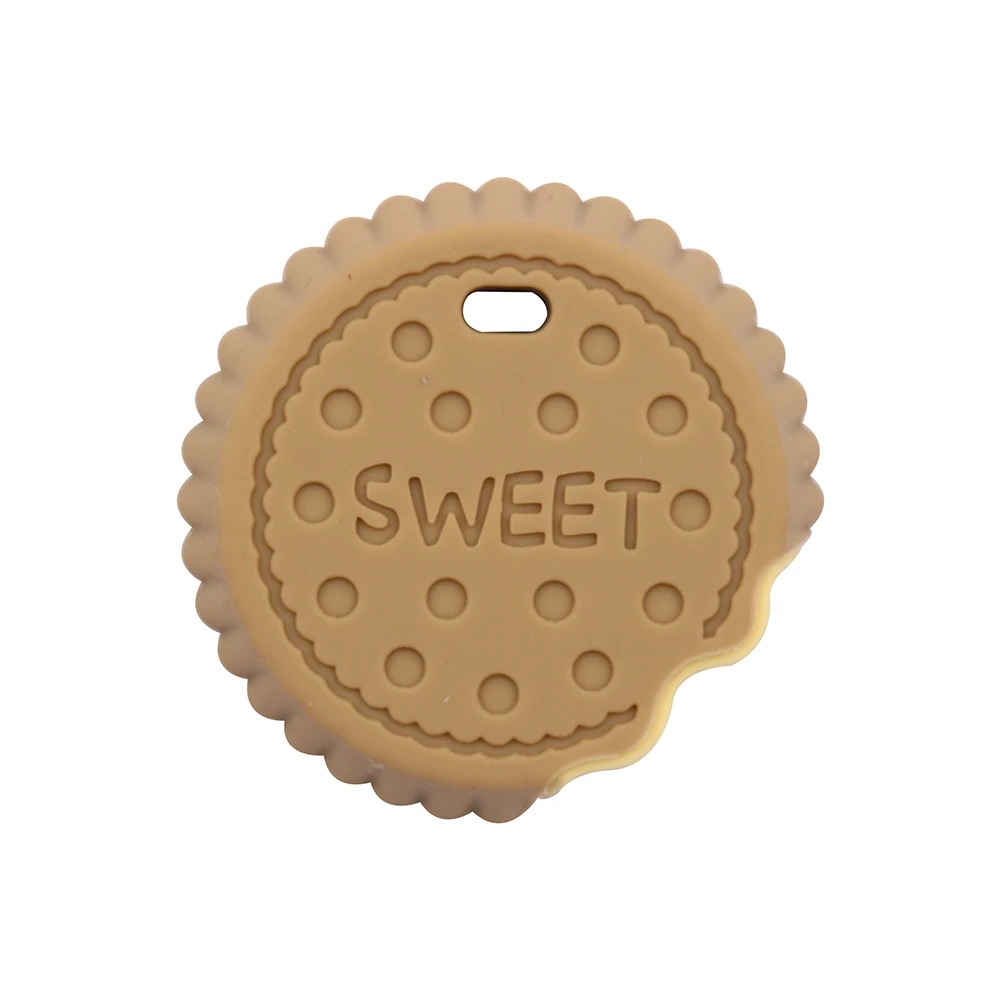 Description Picture 6 of itemBaby Teether Rodent Cartoon Cookie Food Grade Silicone Teether BPA Free Teether For Teeth Tiny Rod Silicone Beads For Pacifier