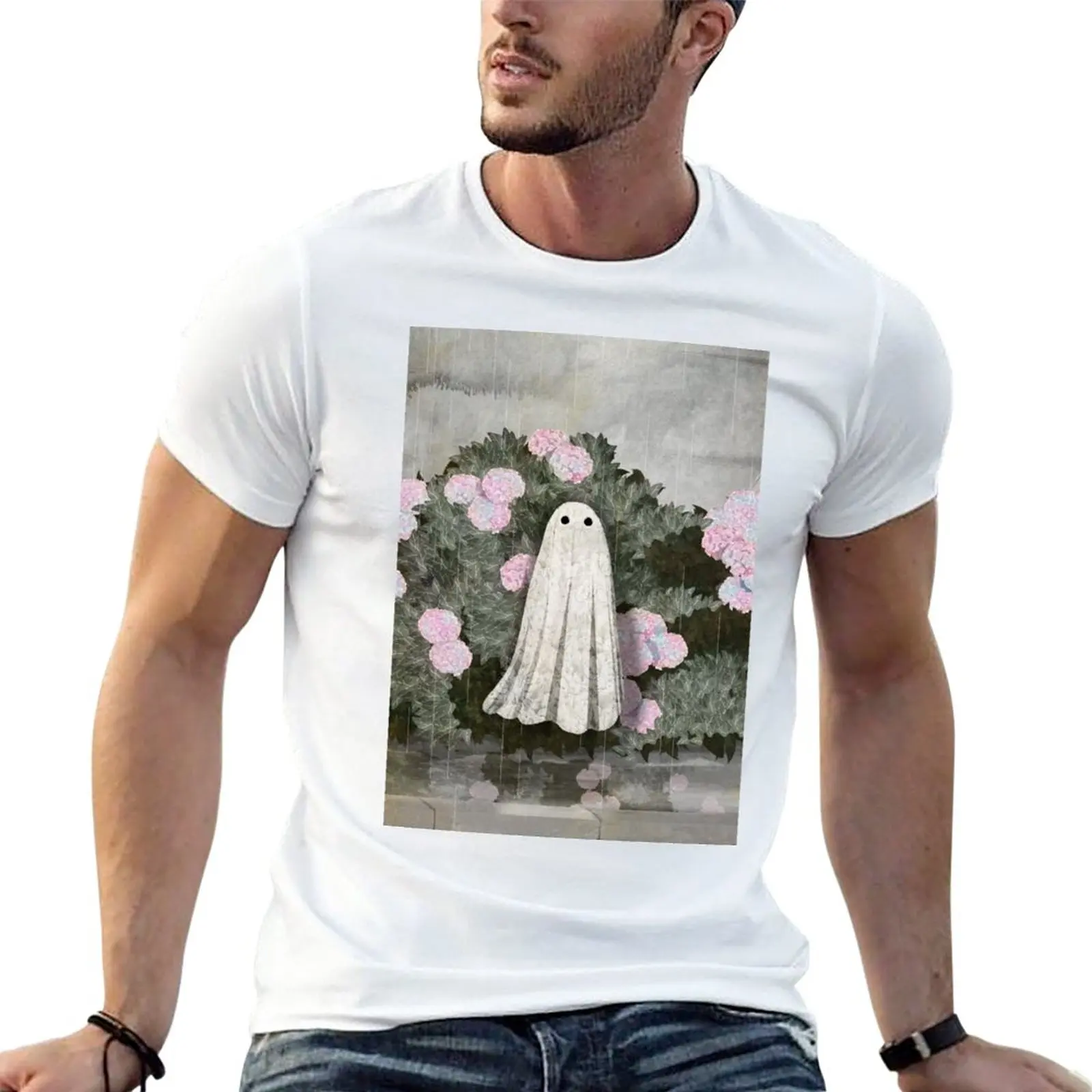 

New Hydrangeas T-Shirt t shirt man animal print shirt for boys t-shirts man designer t shirt men