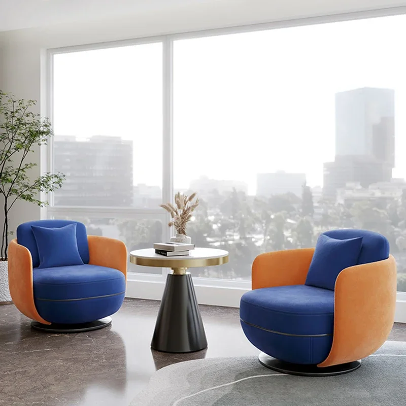 

Minimalist Luxury Sofa Living Room Nordic Fabric Modern European Living Room Sofa Single Design Divano Letto Decor Furniture