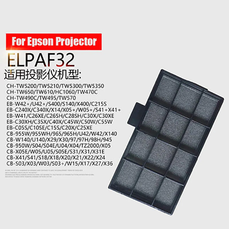 ELPAF32 air filter for EPSON EB-S04 EB-S05 EB-S27 EH-TW5350 EH-TW650 EH-TW5200 EB-X41 EB-X11 EB-X20 projector