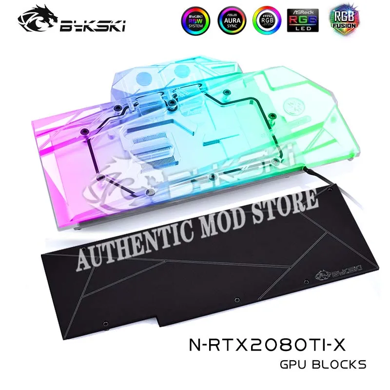 Radiatore Raffreddato Ad Acqua Della Scheda Grafica Dell'Edizione Di Bykski N-Rtx2080Ti-X, Blocco Gpu Per Nvidia Geforce Rtx 2080/2080Ti/Titan