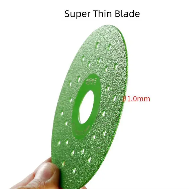 4 Dischi Diamantati 40mm - Per Taglio Piastrelle, Granito, Vetro, Marmo, Con Supporti