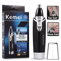 Kemei New Electric Nose Hair Trimmer Safe Face Care Razor For Men Washed Nose Ear Trimmer Hair Removal Machine 1