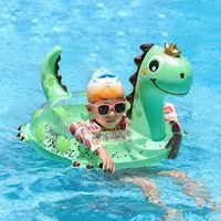 Swimbobo New Style Child Inflatable Dinosaur Cute Swimming Seat Boat Floating Kid Water Toy Baby Swim Rings Pool Float Summer 1
