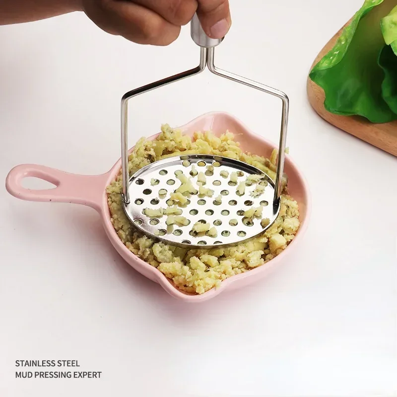 Creative Mud Press Potato Masher Puree Juice Maker Crusher Pusher For Potatoes Fruit vegetable slicer potato masher