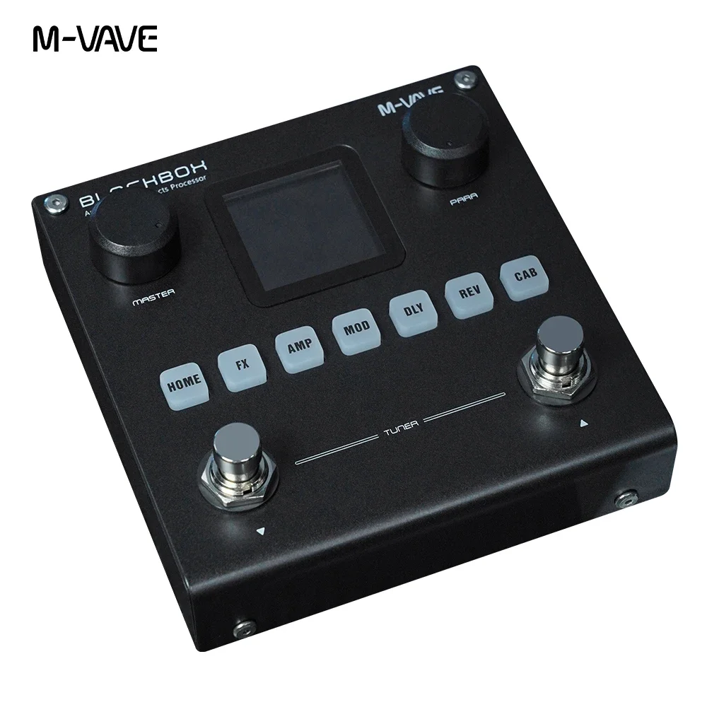 M-VAVE Blackbox Pro Modeler｜128 Guitar/Bass Presets｜20H