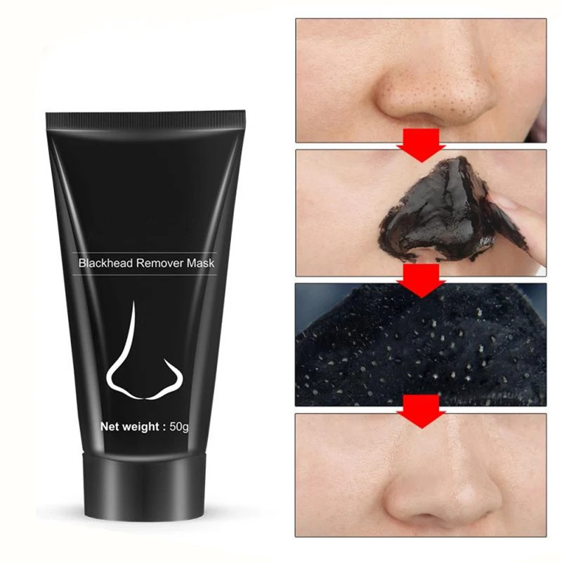 Blackhead Remover Black Dots Facial Masks Nose Bamboo Charcoal Point Pimple Anti Acne Spot Face Skin Care Beauty Health blackhead remover
