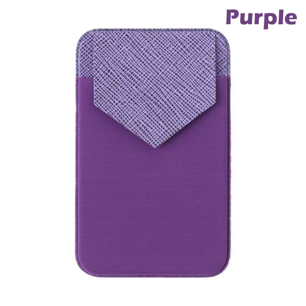 COQUE Porta Carte Adesivo Per Smartphone Con Anello – Ultra Sottile In Pelle Verde, Supporto Magnetico Per Auto